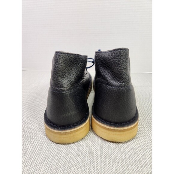 Clarks Originals 7.5 M Desert Boots Navy Blue Leather Chukka Crepe Soles 12780 main image 12